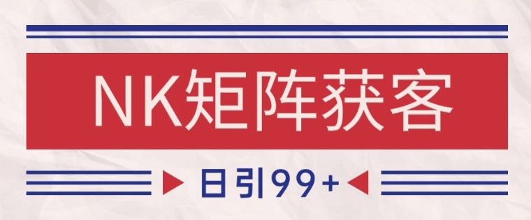 小红书某音NK赛道引流获客 自热矩阵日引200+【揭秘】网络赚钱,项目资源网,副业资源网,兼职项目,网赚课程-副业赚钱-互联网创业-独家轻创IP小蜜蜂网创