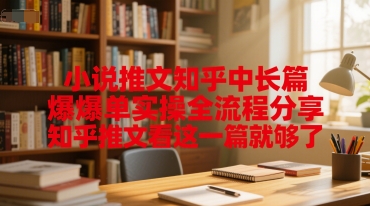 小说推文知乎中长篇爆单实操全流程分享，知乎推文看这一篇就够了网络赚钱,项目资源网,副业资源网,兼职项目,网赚课程-副业赚钱-互联网创业-独家轻创IP小蜜蜂网创