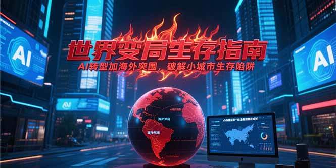 （15220期）付费文章《世界变局生存指南，AI转型加海外突围，破解小城市生存陷阱》网络赚钱,项目资源网,副业资源网,兼职项目,网赚课程-副业赚钱-互联网创业-独家轻创IP小蜜蜂网创