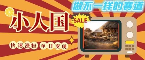 DeepSeek+绘图+视频制作小人国微观视频，小白轻轻松松上手，条条爆款，条条变现，单日就能收益网络赚钱,项目资源网,副业资源网,兼职项目,网赚课程-副业赚钱-互联网创业-独家轻创IP小蜜蜂网创