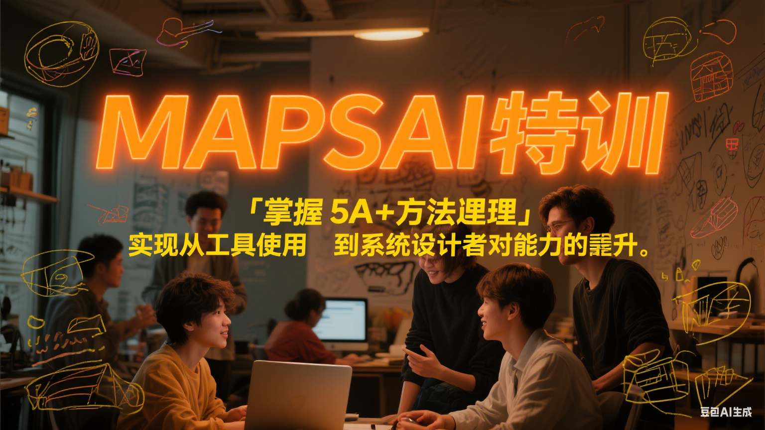 MAPSAI 特训，掌握 5A + 方法论，实现从工具使用者到系统设计者的能力跃升网络赚钱,项目资源网,副业资源网,兼职项目,网赚课程-副业赚钱-互联网创业-独家轻创IP小蜜蜂网创